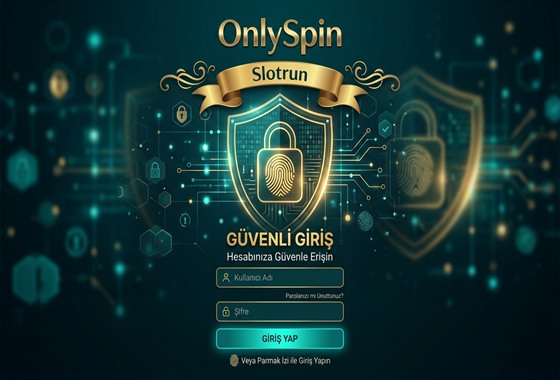 OnlySpin Güvenli Giriş ve Hesap Güvenliği Görseli